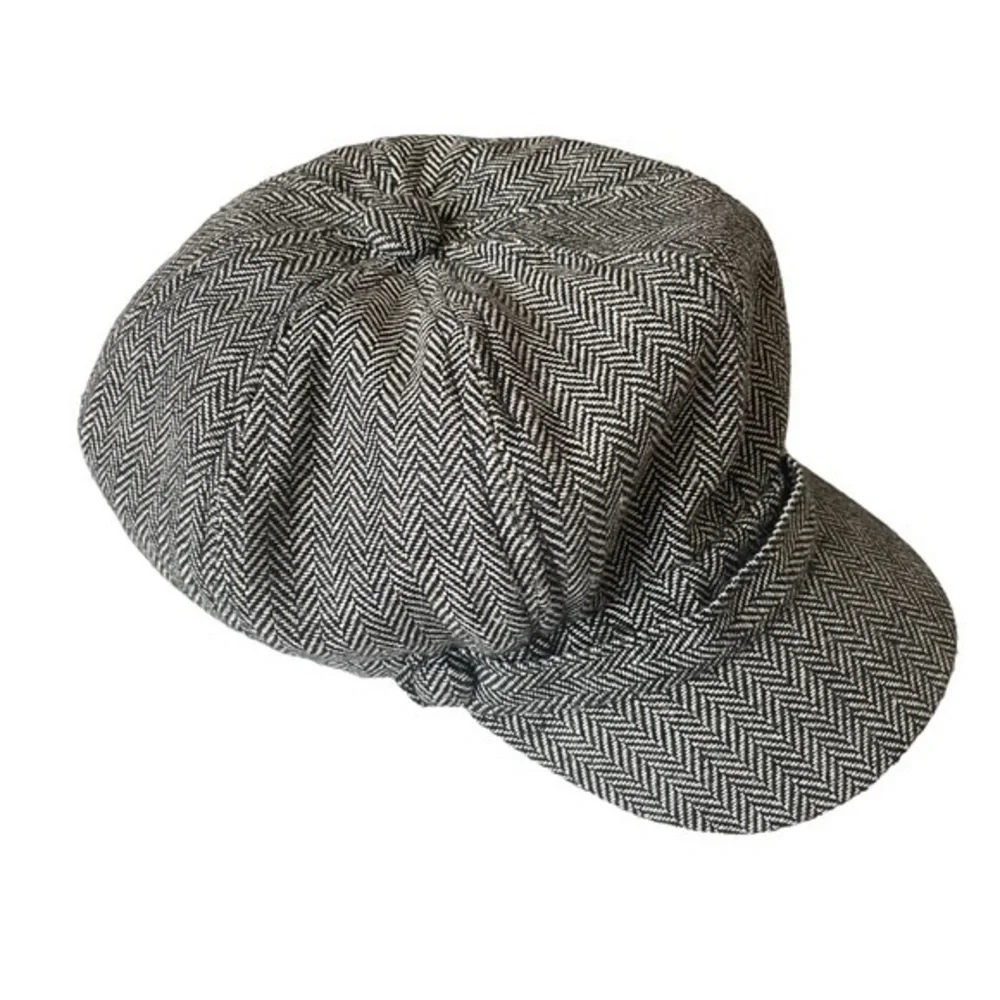 Wool Blend Festival Hat Cap Gray OS